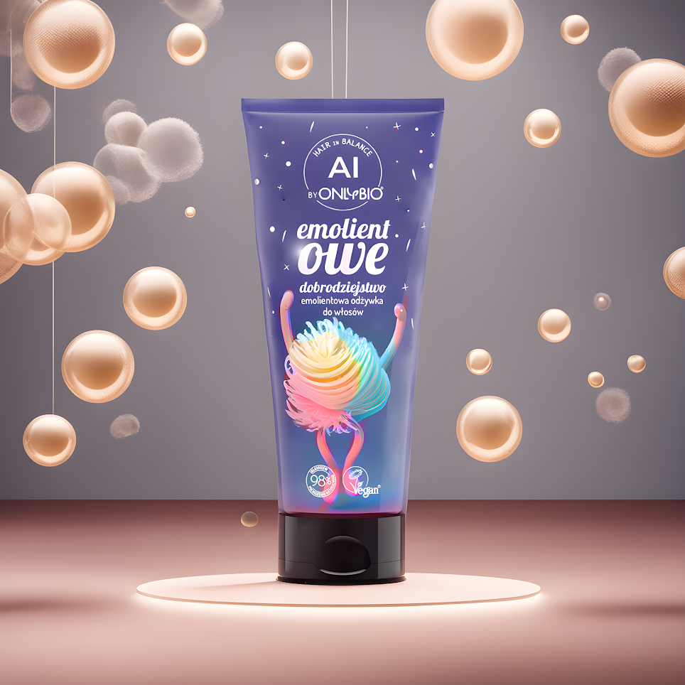 OnlyBio - Hair in Balance - Emolientowe Dobrodziejstwo - Odżywka Emolientowa - 200ml