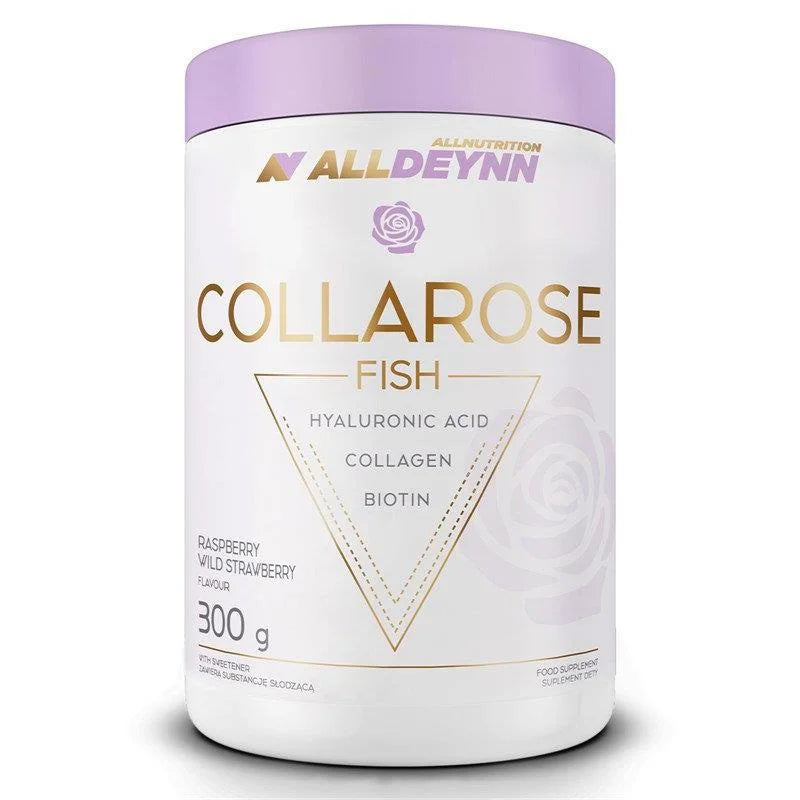 AllDeynn Collarose Fish - Hydrolizat Kolagenu Rybiego o Smaku Pomarańczy - 300g