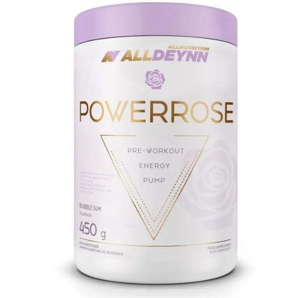 AllDeynn Powerrose Bubble Gum - Formuła dla Kobiet Siła i Energia - 450g