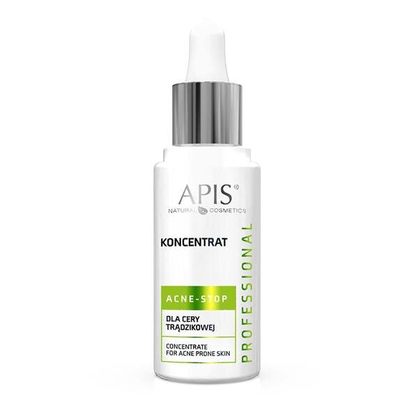 Apis Professional Acne Stop Koncentrat do Codziennej Pielęgnacji dla Cery Trądzikowej - The Straight From Nature