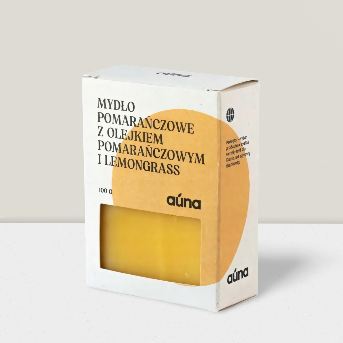 Auna Vegan - Mydło Pomarańczowe - 100g