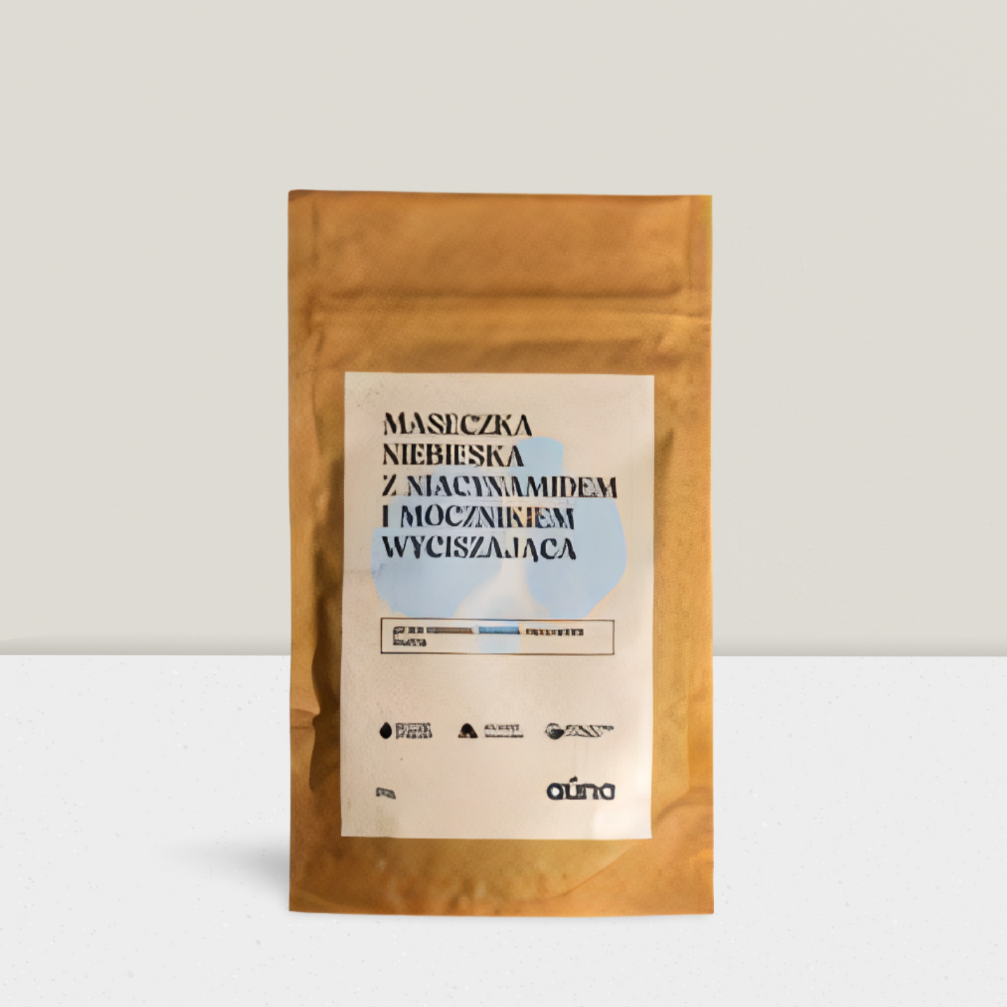 Auna Vegan - Niebieska Maseczka Kojąco - Nawilżająca - 50g - Krótka Data - 31.07.2025