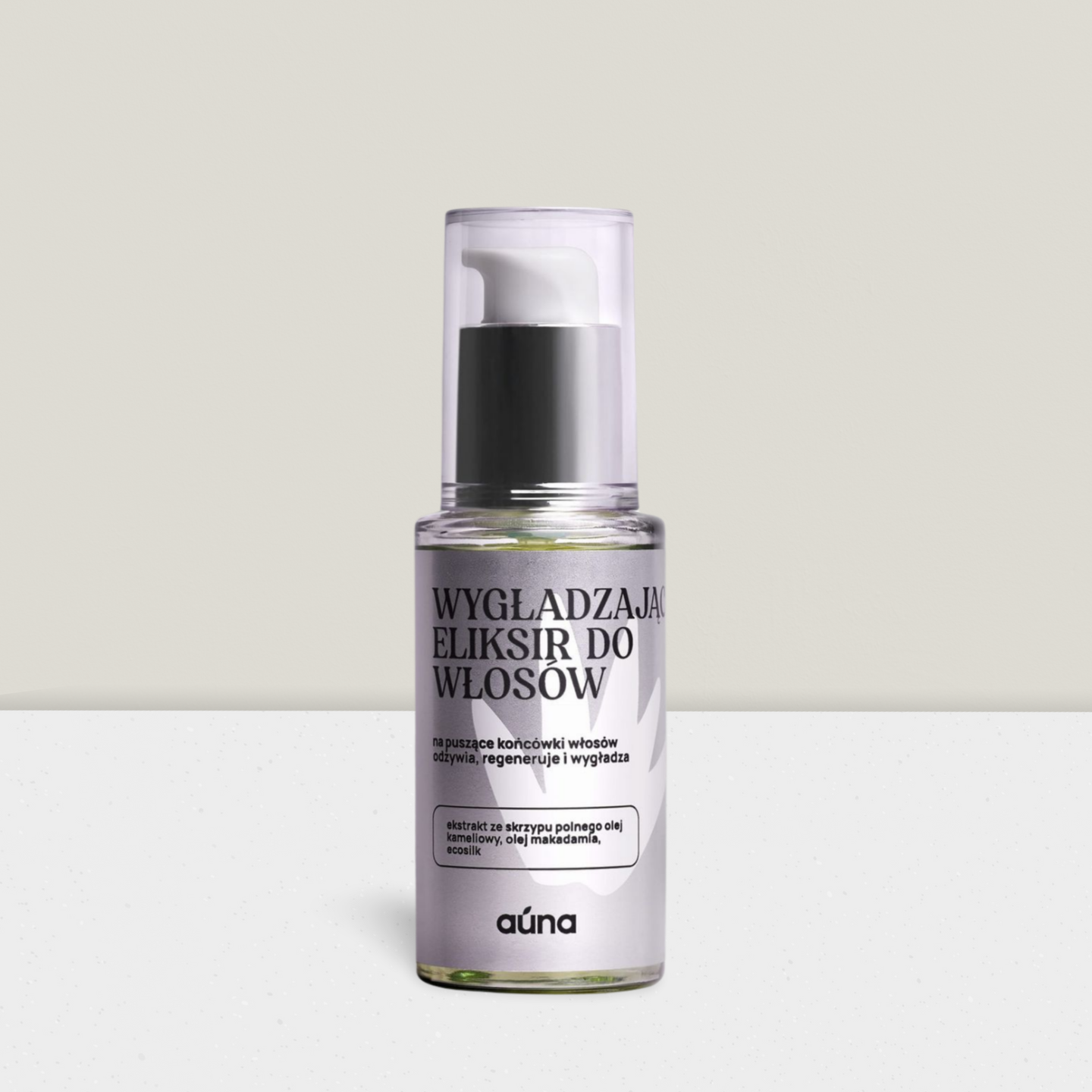 Auna Vegan - Wygładzający Eliksir do Włosów na Puszące Końcówki - 30ml