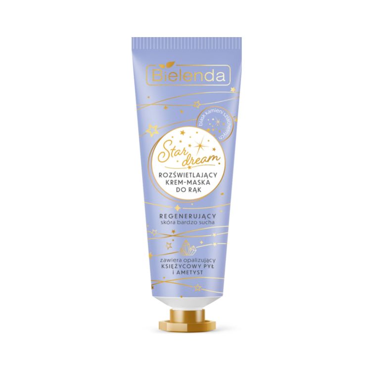 Bielenda Star Dream - Rozświetlająco - Regenerujący Krem Maska do Rąk - 50ml