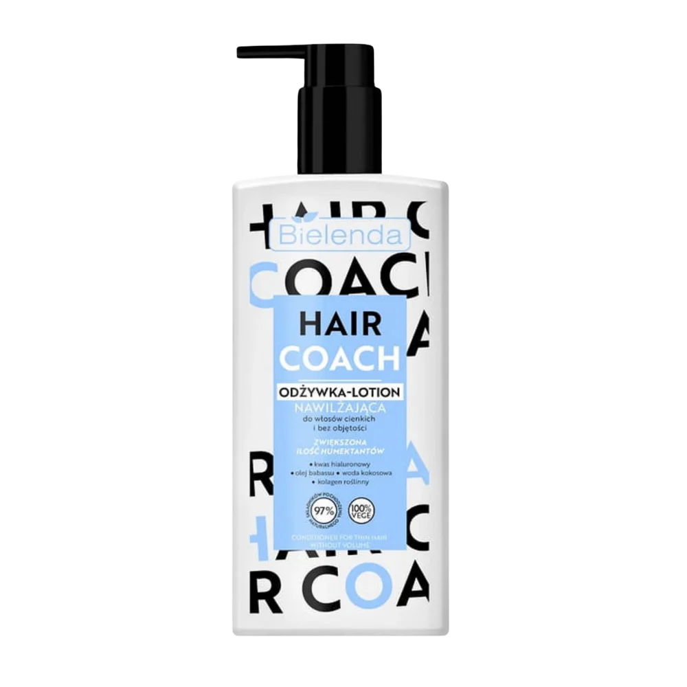 Bielenda Hair Coach Nawilżająca Odżywka - Lotion do Włosów Cienkich