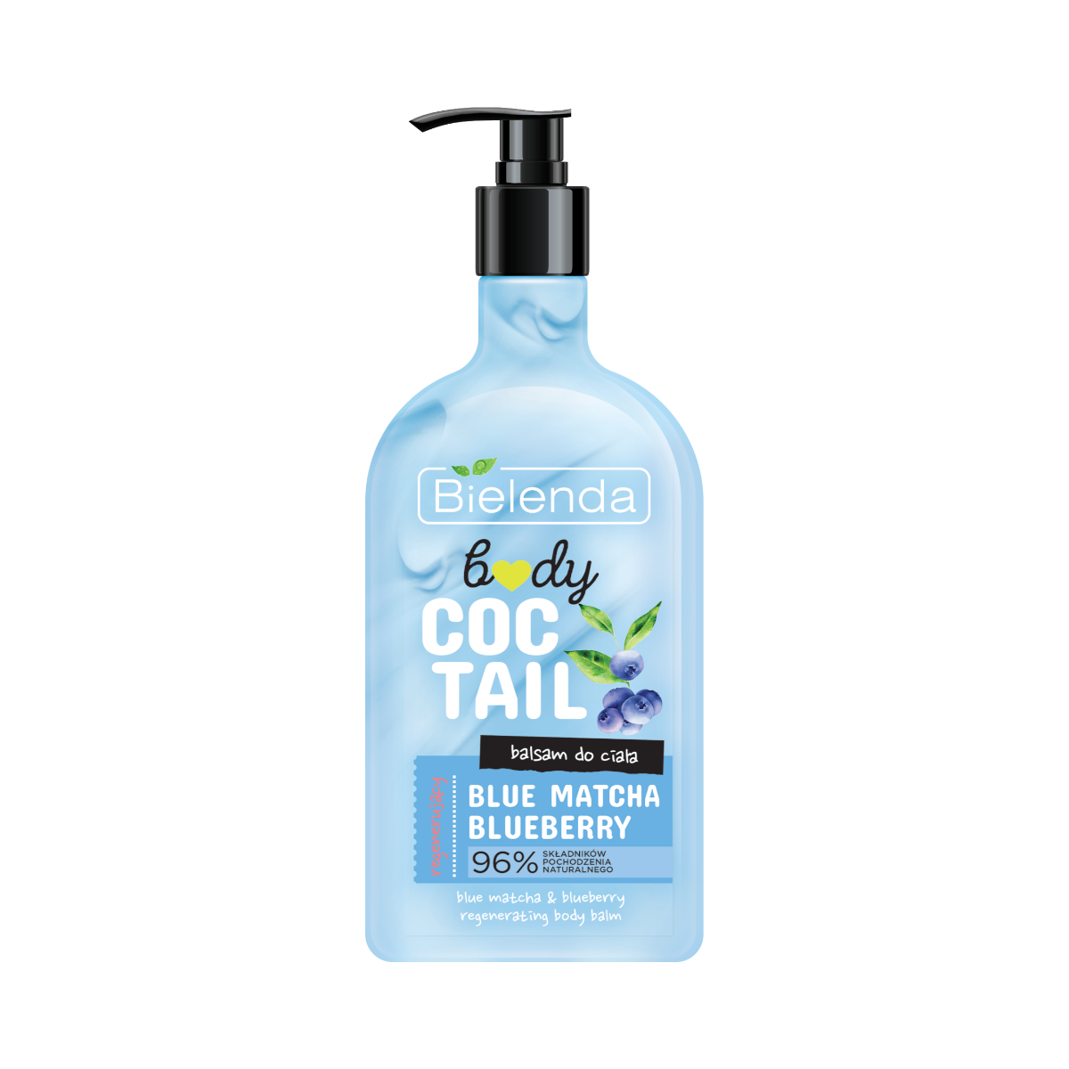 Bielenda Shower Coctail Energetyzujący Żel pod Prysznic Blue Matcha & Blueberry
