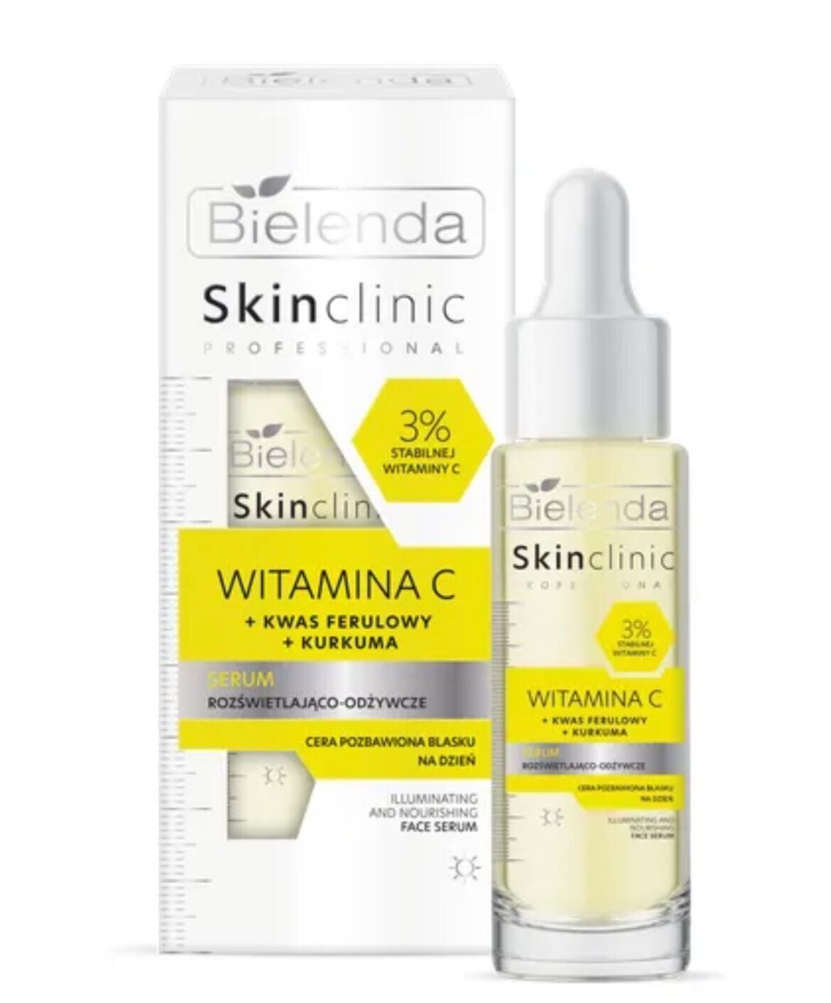 Bielenda Skin Clinic Professional Serum Rozświetlająco Odżywcze z Witaminą C