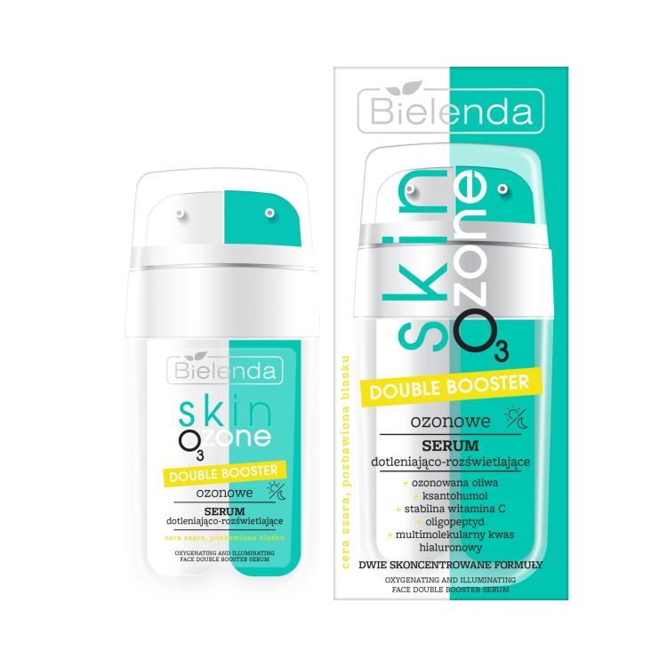 Bielenda Skin O3 Zone Double Booster Ozonowe Serum Dotleniająco - Rozświetlające