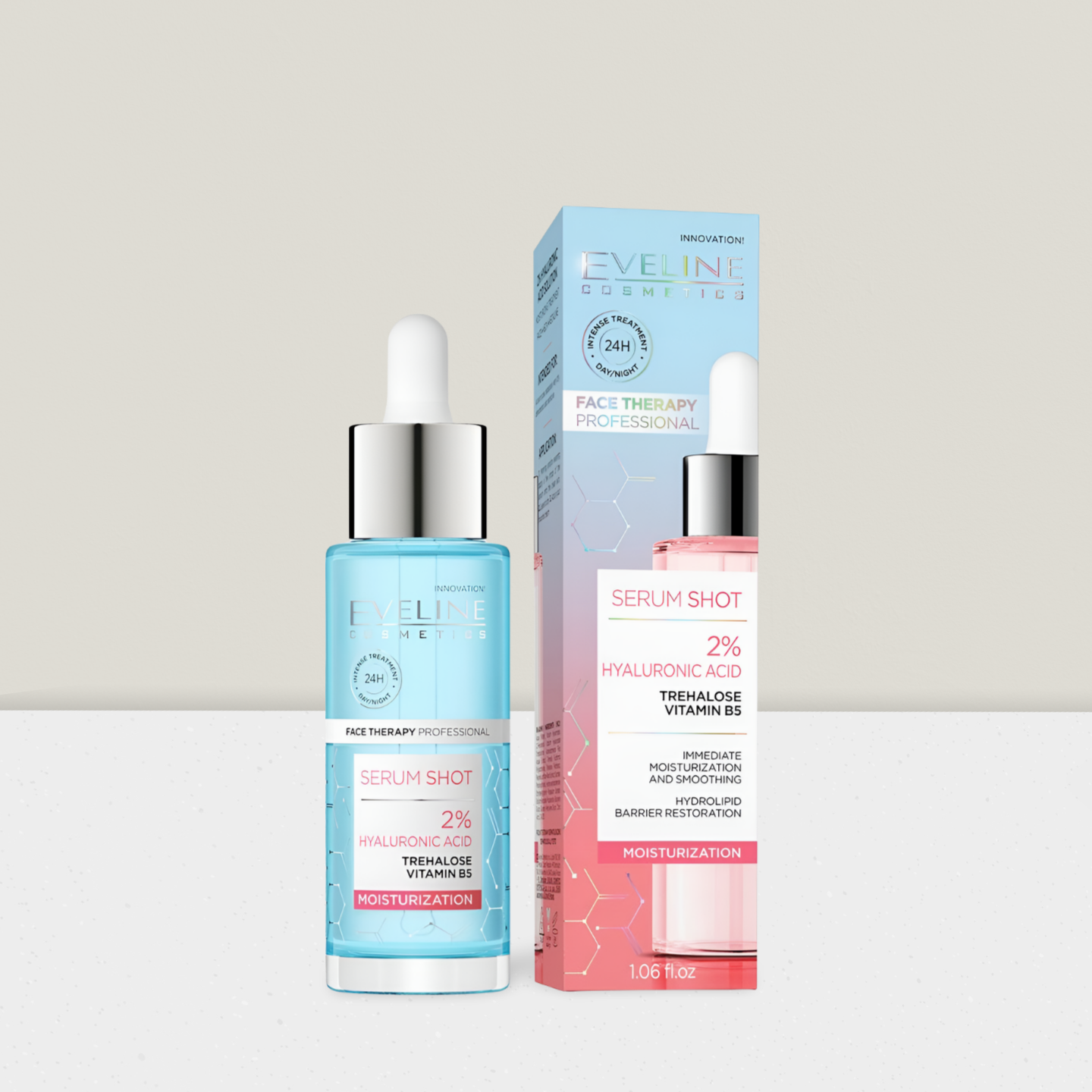 Eveline - Serum Nawilżające z Kwasem Hialuronowym 2% - 30ml