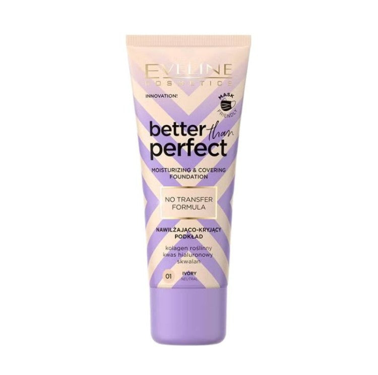 Eveline Better Than Perfect - Podkład do Twarzy - Nr 01 Ivory Neutral - 30ml