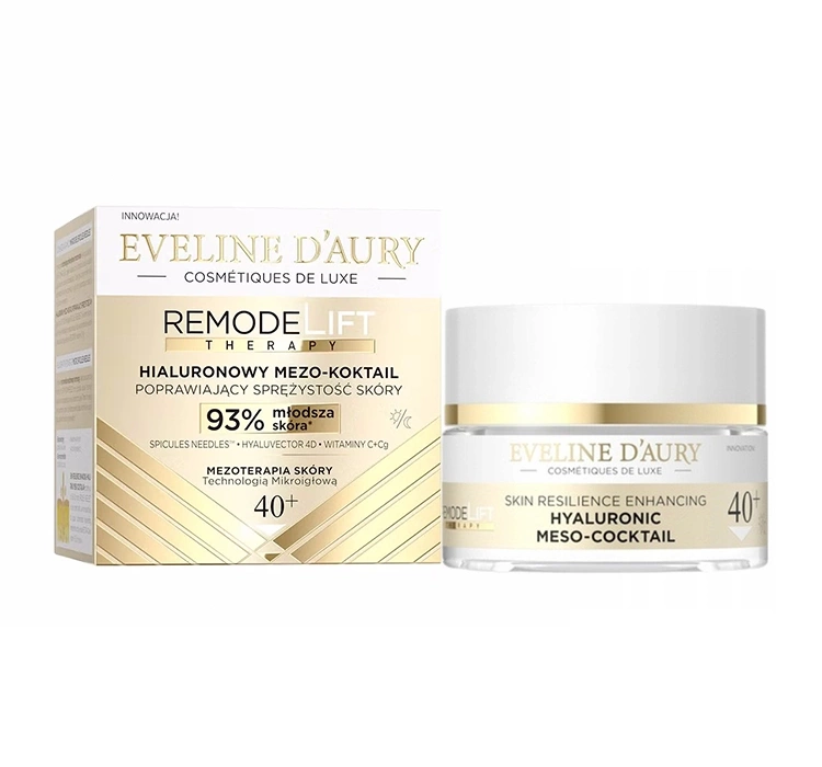Eveline d'Aury Remodelift Therapy Hialuronowy Mezo Koktail Poprawiający Sprężystość