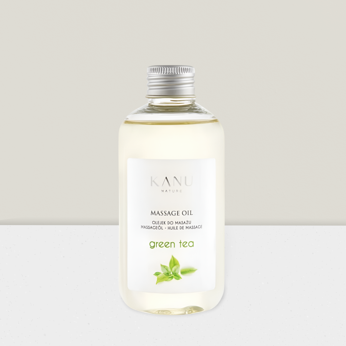 Kanu Nature - Nawilżający Olejek do Masażu - Zielona Herbata - 200ml