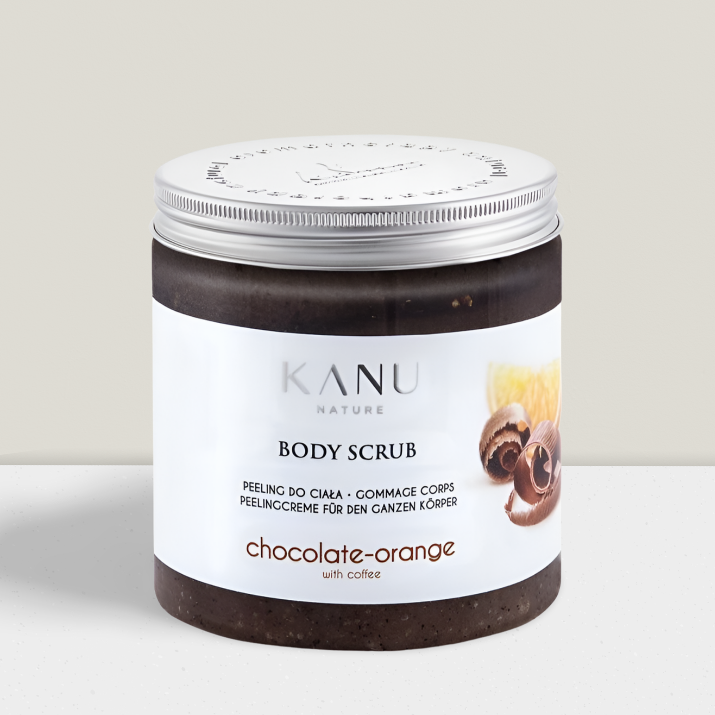 Kanu Nature - Peeling do Ciała Czekoladowo Pomarańczowy z Kawą - 350 g