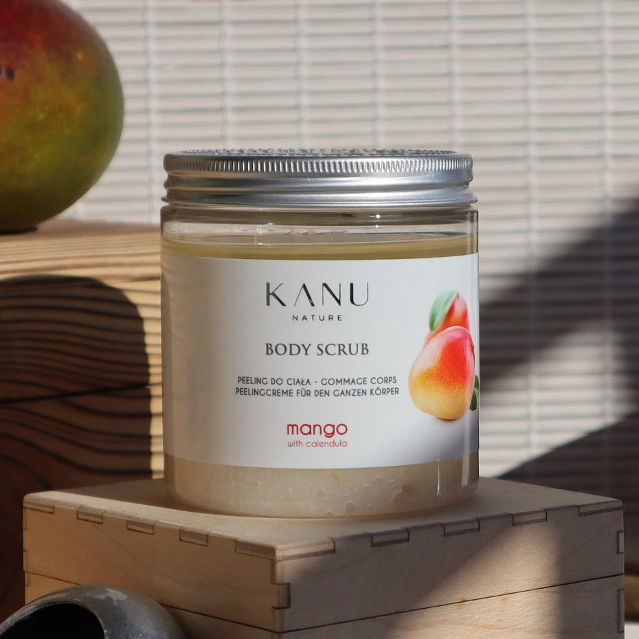 Kanu Nature - Peeling do Ciała - Mango z Nagietkiem - 350g