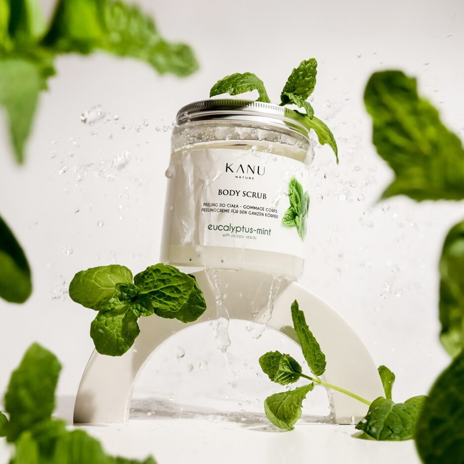 Kanu Nature - Peeling do Stóp Miętowo-Eukaliptusowy z Makiem - 350g