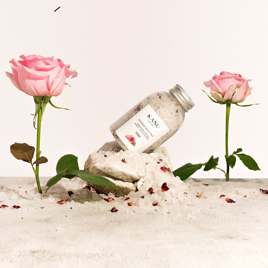 Kanu Nature - Sól Mineralna - Różana - 350g