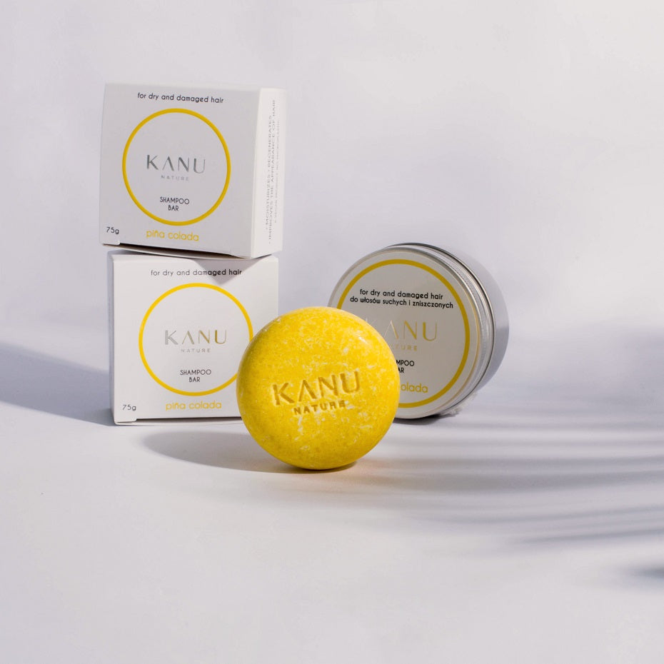 Kanu Nature - Szampon w Kostce Pina Colada - 75g