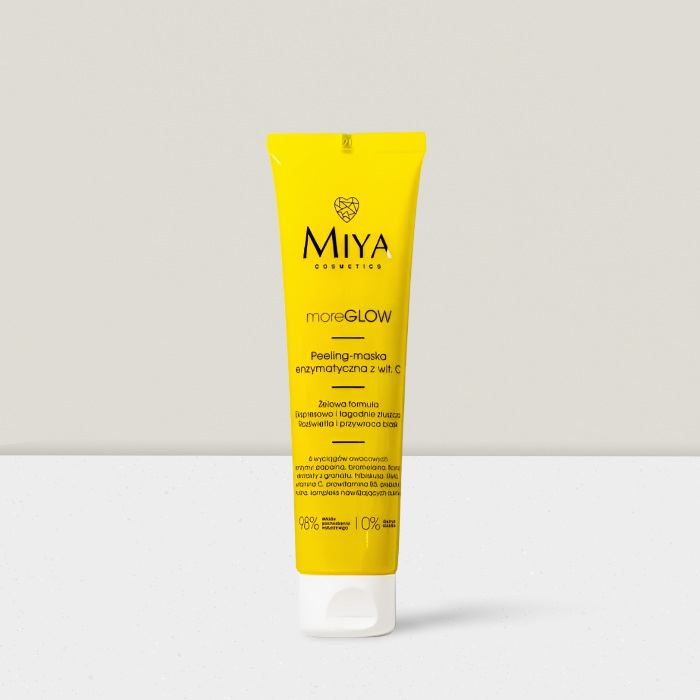 MIYA Cosmetics - MoreGLOW Peeling-Maska Enzymatyczna z witaminą C - 60ml