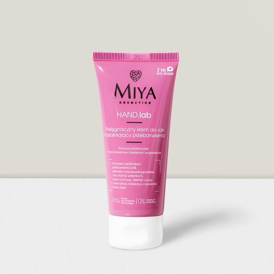 Miya Cosmetics - HAND.lab Pielęgnacyjny Krem do Rąk Rozjaśniający Przebarwienia