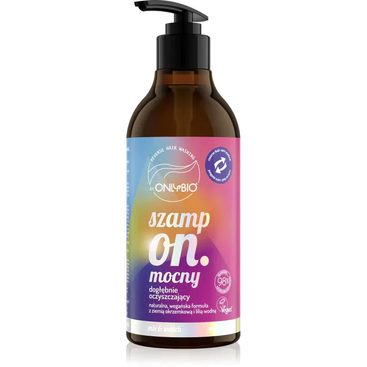 OnlyBio - Reverse Washing - Szampon Mocny Dogłębnie Oczyszczający - 400ml