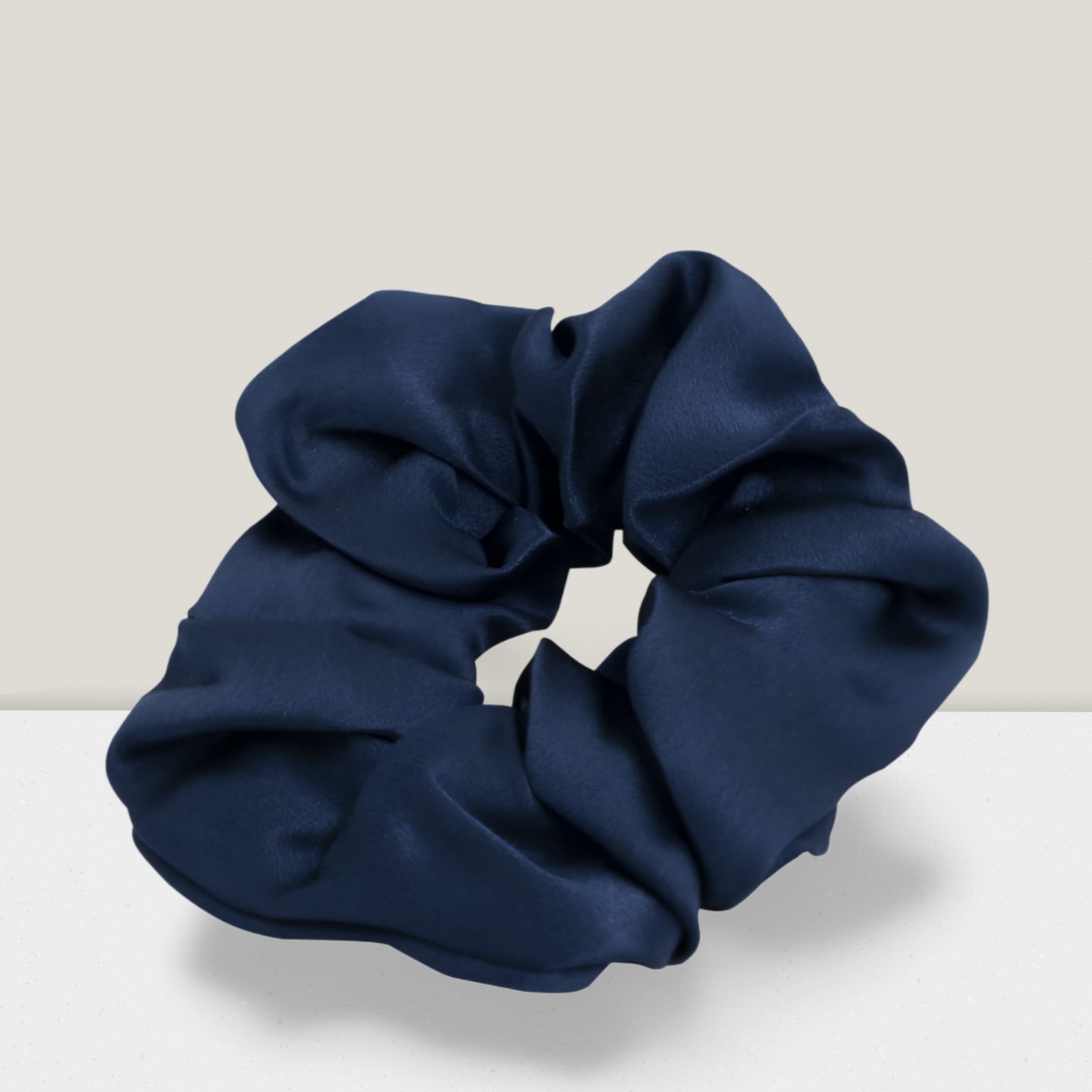 OnlyBio Hair in Balance - Jedwabna Gumka do Włosów Granatowa - 1 Sztuka