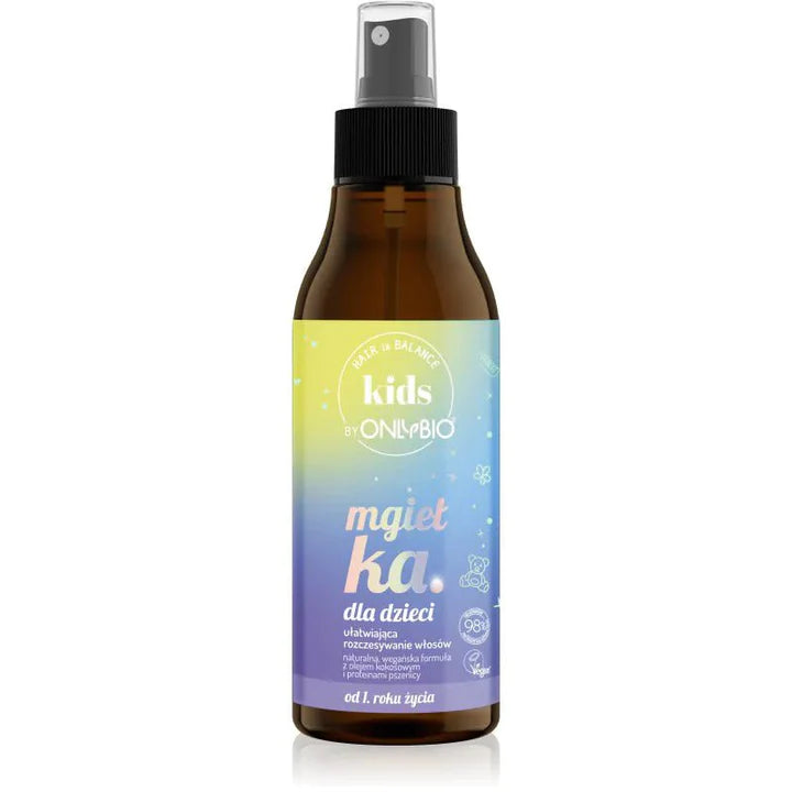 OnlyBio Hair in Balance Kids - Mgiełka dla Dzieci Ułatwiająca Rozczesywanie Włosów - 150ml