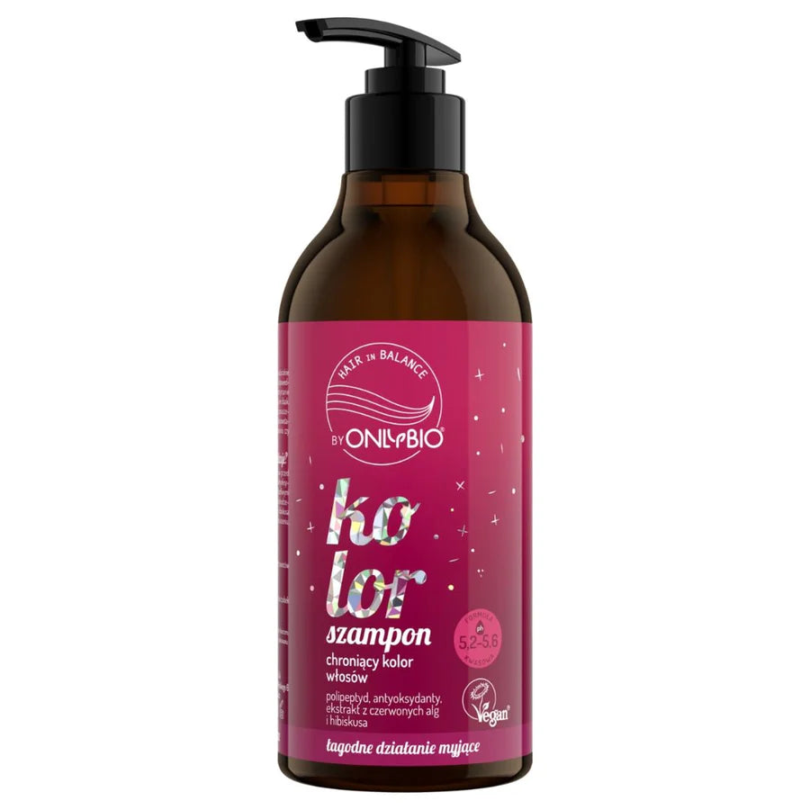 OnlyBio Hair in Balance Kolor - Szampon Chroniący Kolor Włosów - 400ml