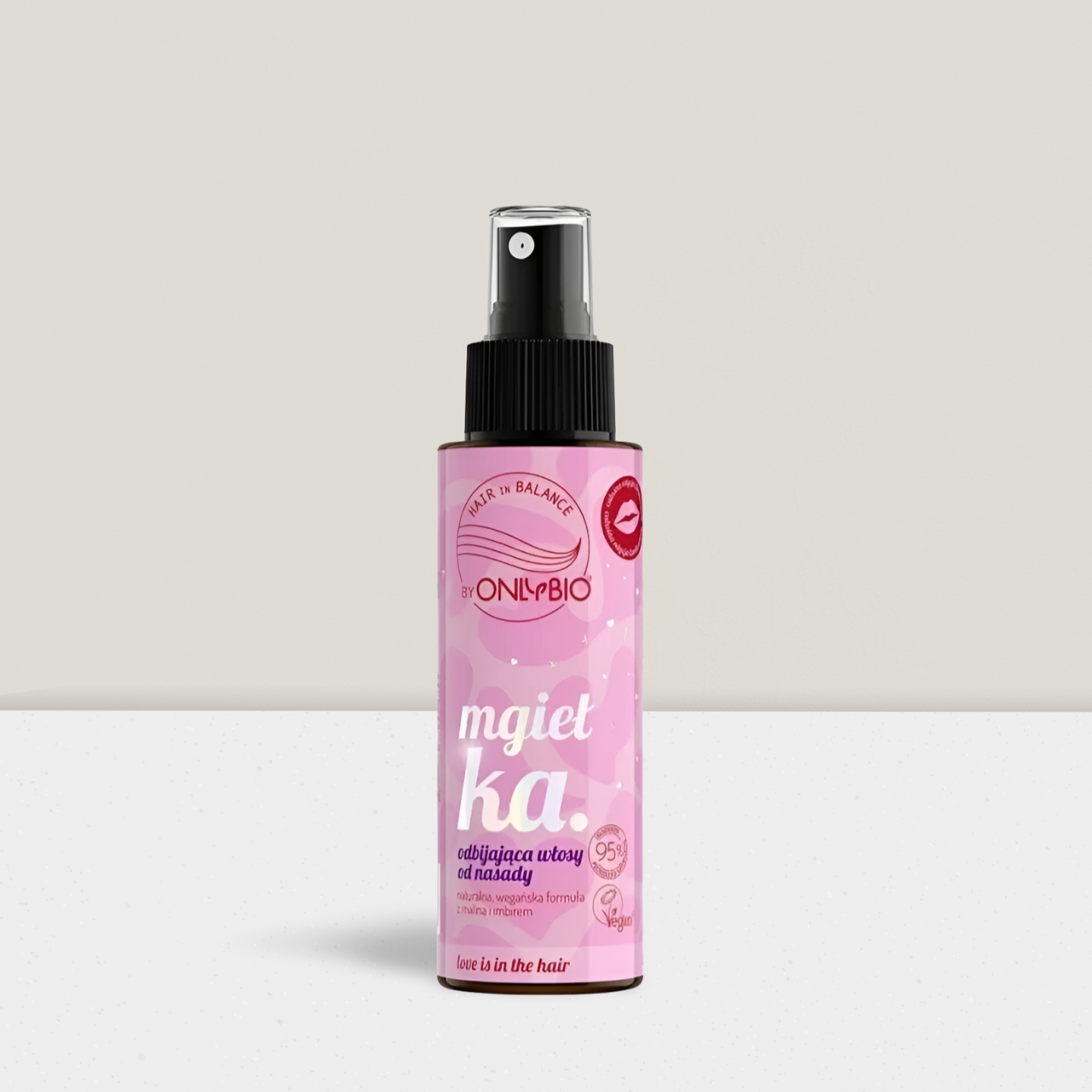 OnlyBio Hair in Balance - Love is in the Hair - Mgiełka Odbijająca Włosy od Nasady - 100ml