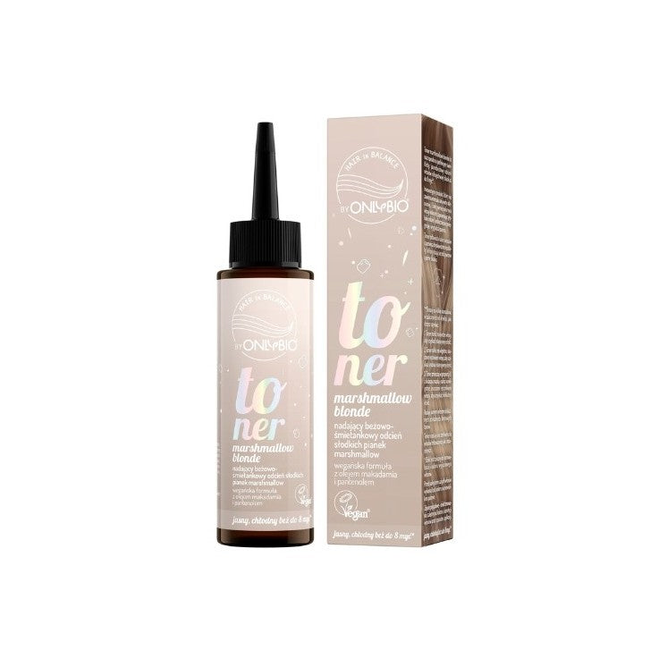 OnlyBio Hair in Balance - Toner do Włosów - Marshmallow Blonde - 100 ml