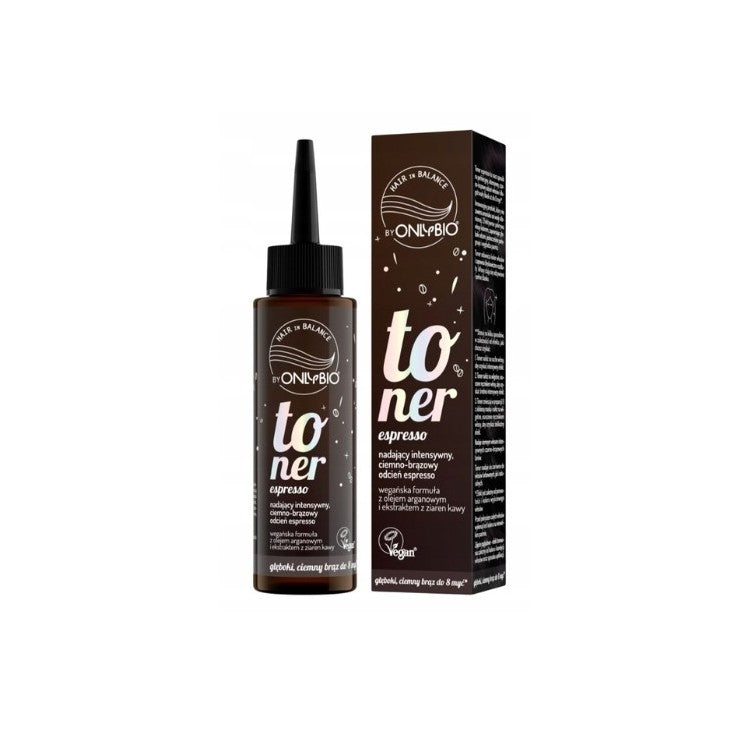 OnlyBio Hair in Balance - Toner do Włosów Espresso - 100ml