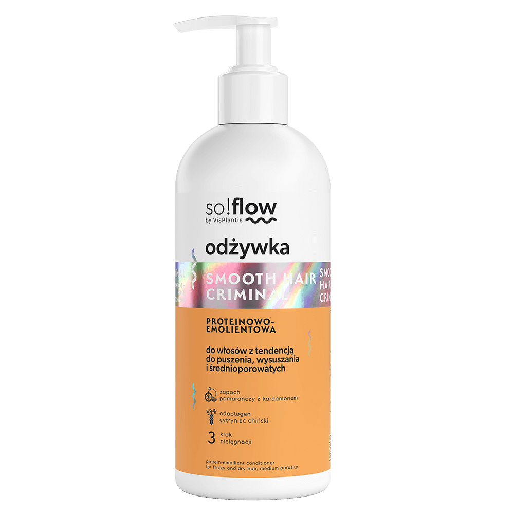 So!Flow - Odżywka Proteinowo-Emolientowa do Włosów z Tendencją do Puszenia - 300ml