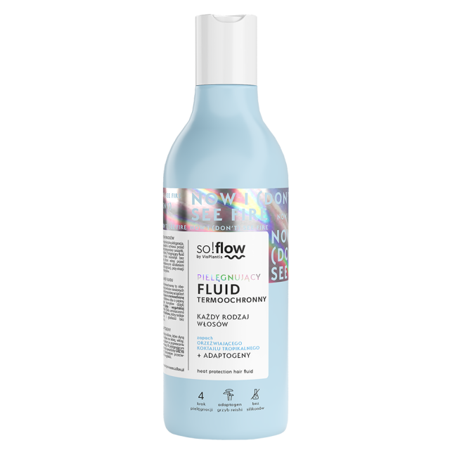 So!Flow - Pielęgnujący Fluid Termoochronny dla każdego Rodzaju Włosów - 150ml