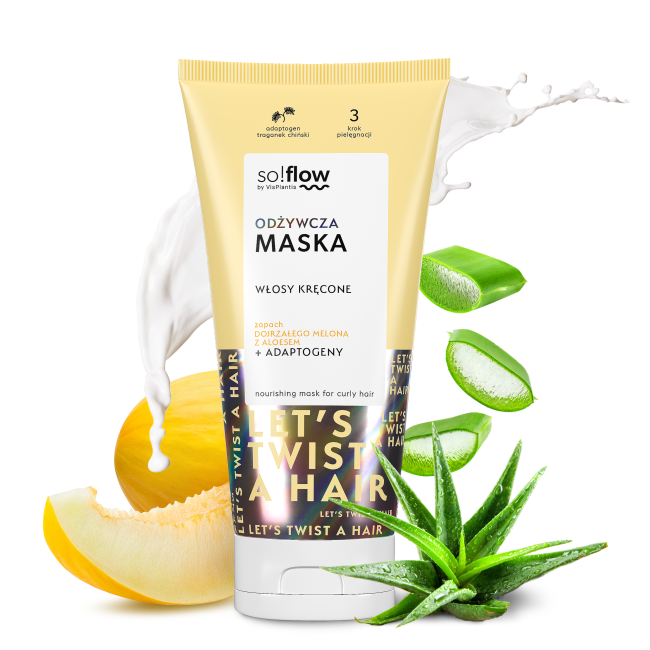 So!Flow Odżywcza Maska dla Włosów Kręconych