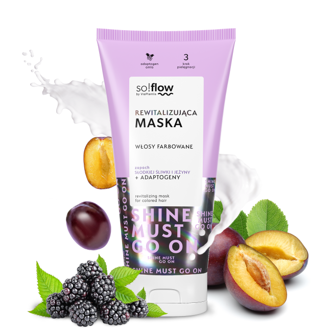 So!Flow Rewitalizująca Maska dla Włosów Farbowanych