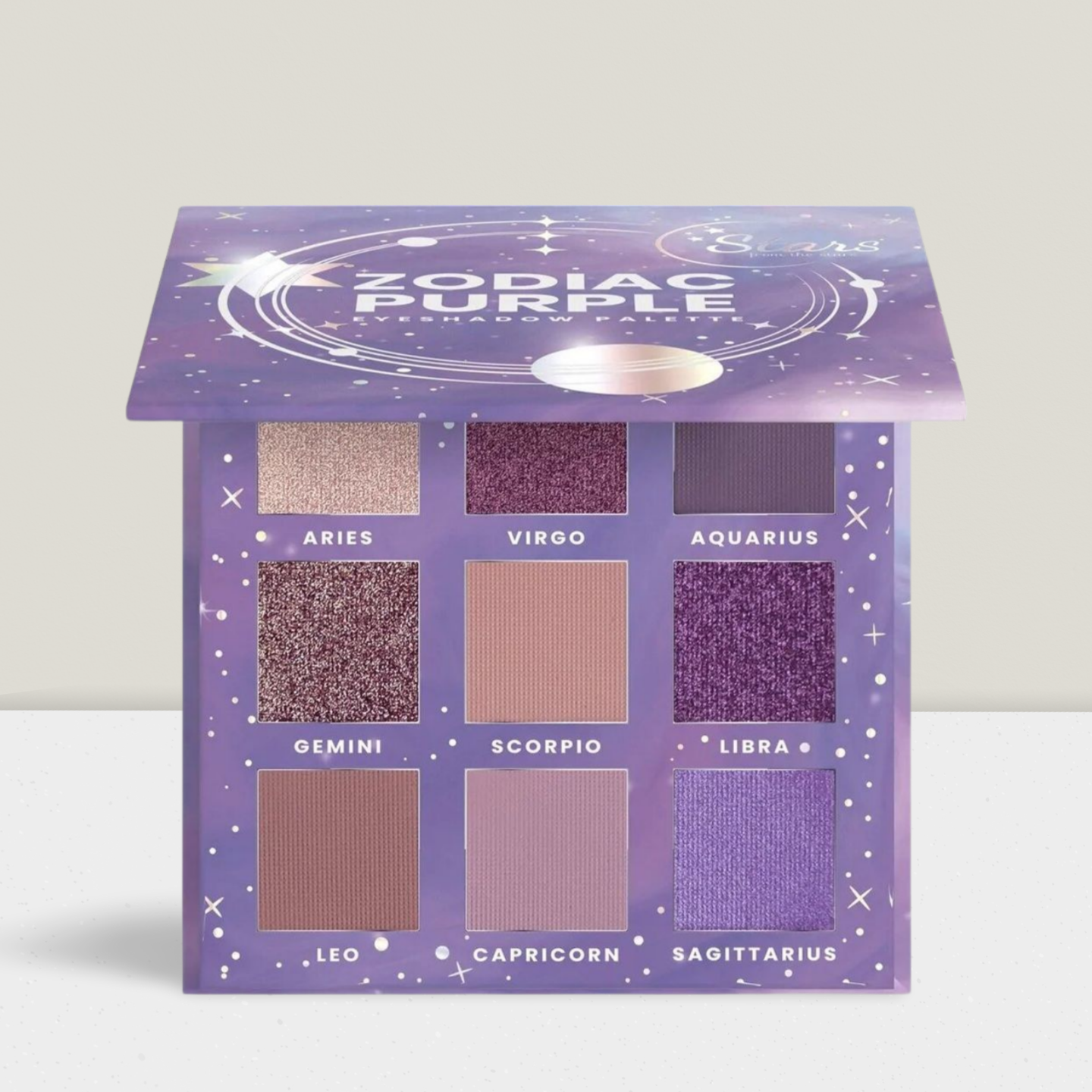 Stars from the Stars - Zodiac Purple Eyeshadow Palette - 9 Cieni do Powiek - 10,8g