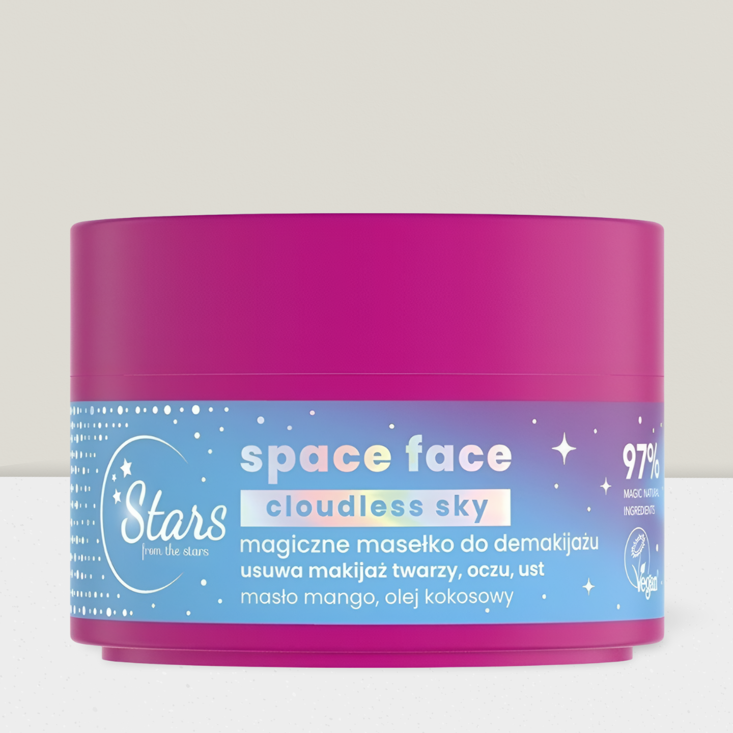 Stars from the Stars - Space Face Cloudless Sky - Magiczne Masełko do Demakijażu Twarzy Oczu Ust - 40ml