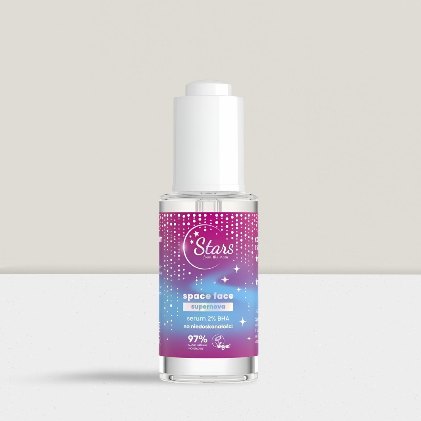 Stars from the Stars - Space Face Supernova - Serum 2% BHA na Niedoskonałości - 30ml