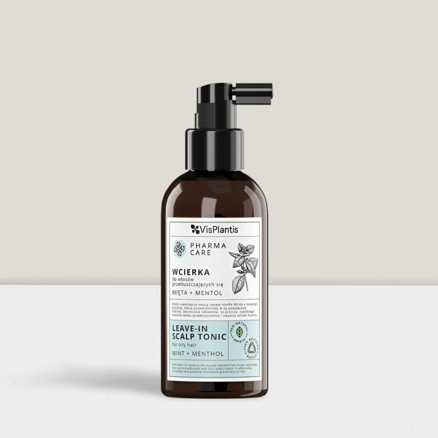 Vis Plantis Pharma Care - Wcierka do Włosów Przetłuszczających się Mięta i Mentol - 150ml