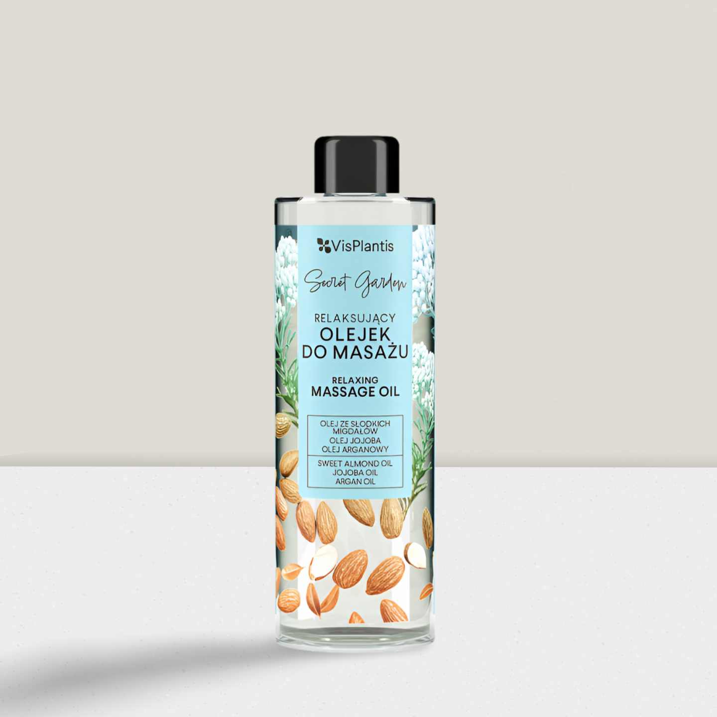 Vis Plantis - Relaksujący Olejek do Masażu dla Każdego Rodzaju Skóry - 200ml