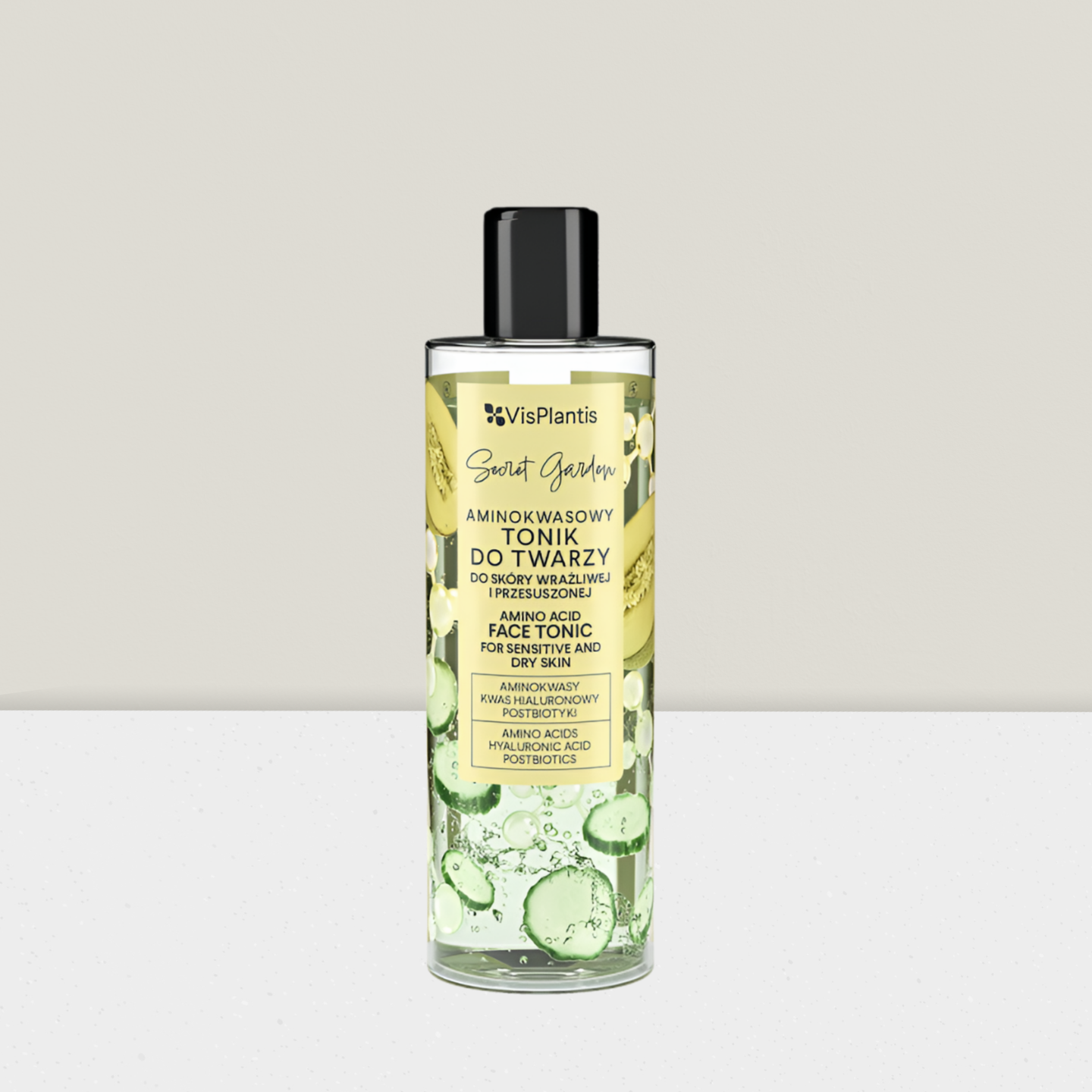 Vis Plantis Secret Garden - Aminokwasowy Tonik dla Skóry Wrażliwej i Przesuszonej - 200ml