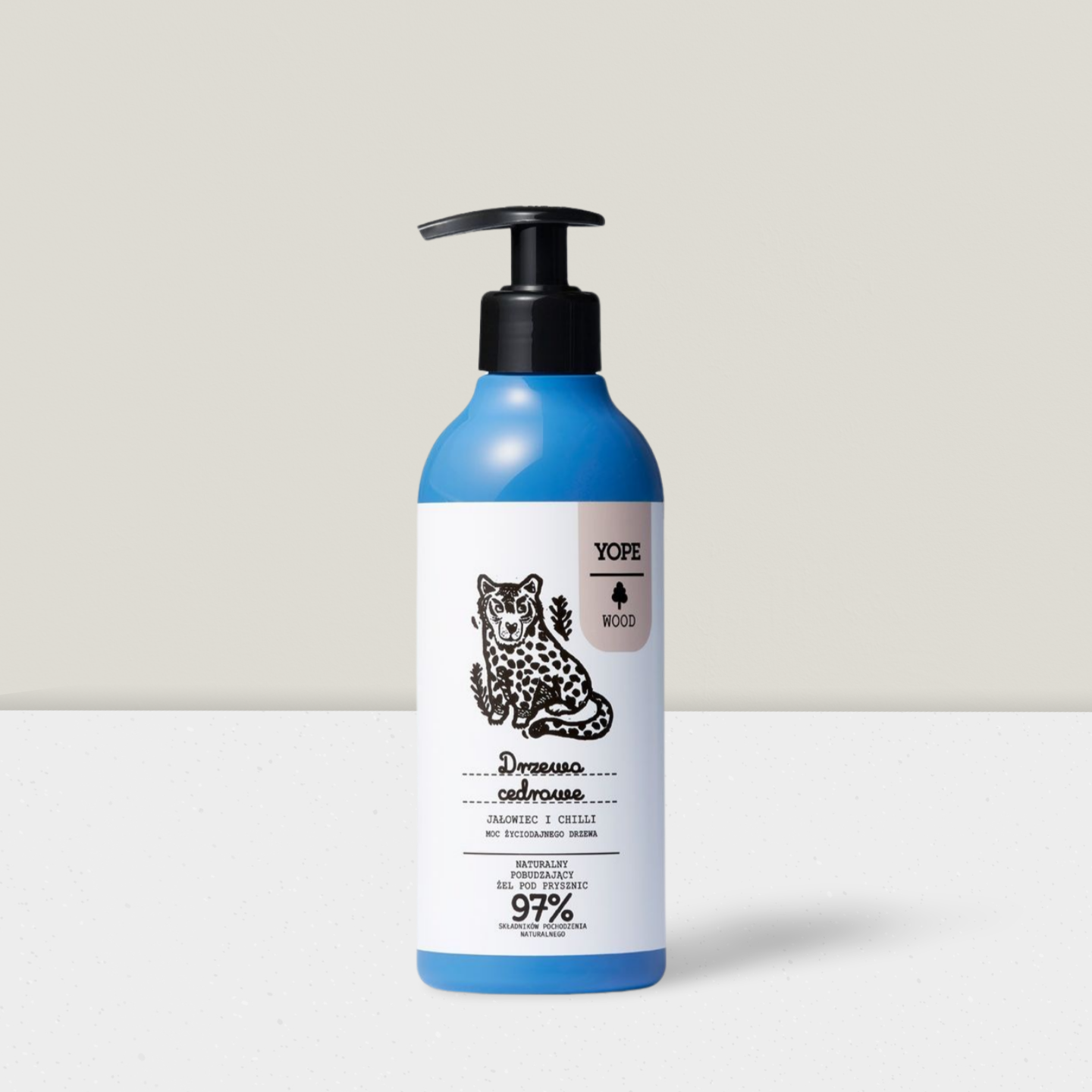 Yope - Żel pod Prysznic Drzewo Cedrowe - 400ml