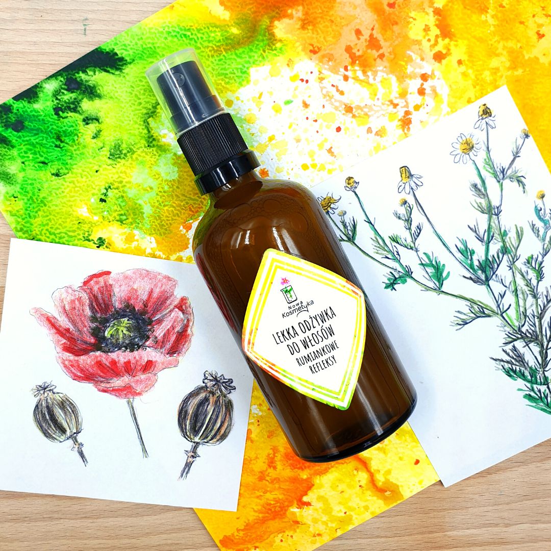 Nowa Kosmetyka - Lekka Odżywka do Włosów "Rumiankowe Refleksy" - 100ml - Data - 13.08.2025