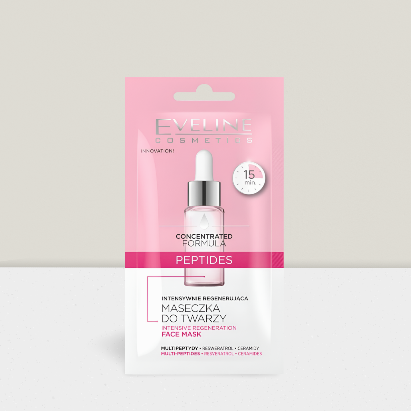 Eveline Intensywnie Regenerująca Maseczka do Twarzy dla Skóry Suchej i Dojrzałej - 8ml