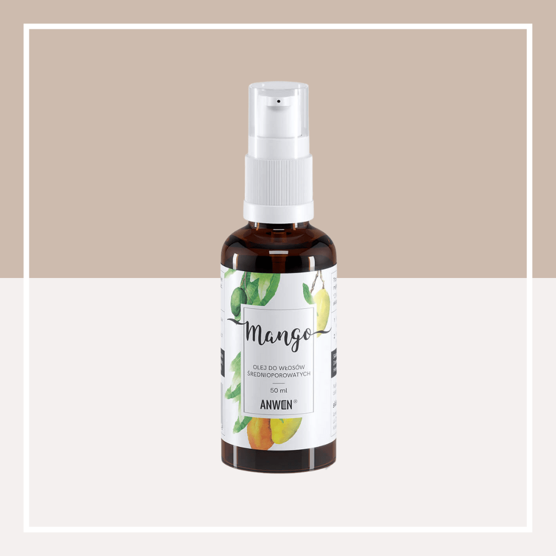 Anwen - Olej Mango - Włosy Średnioporowate - 50ml