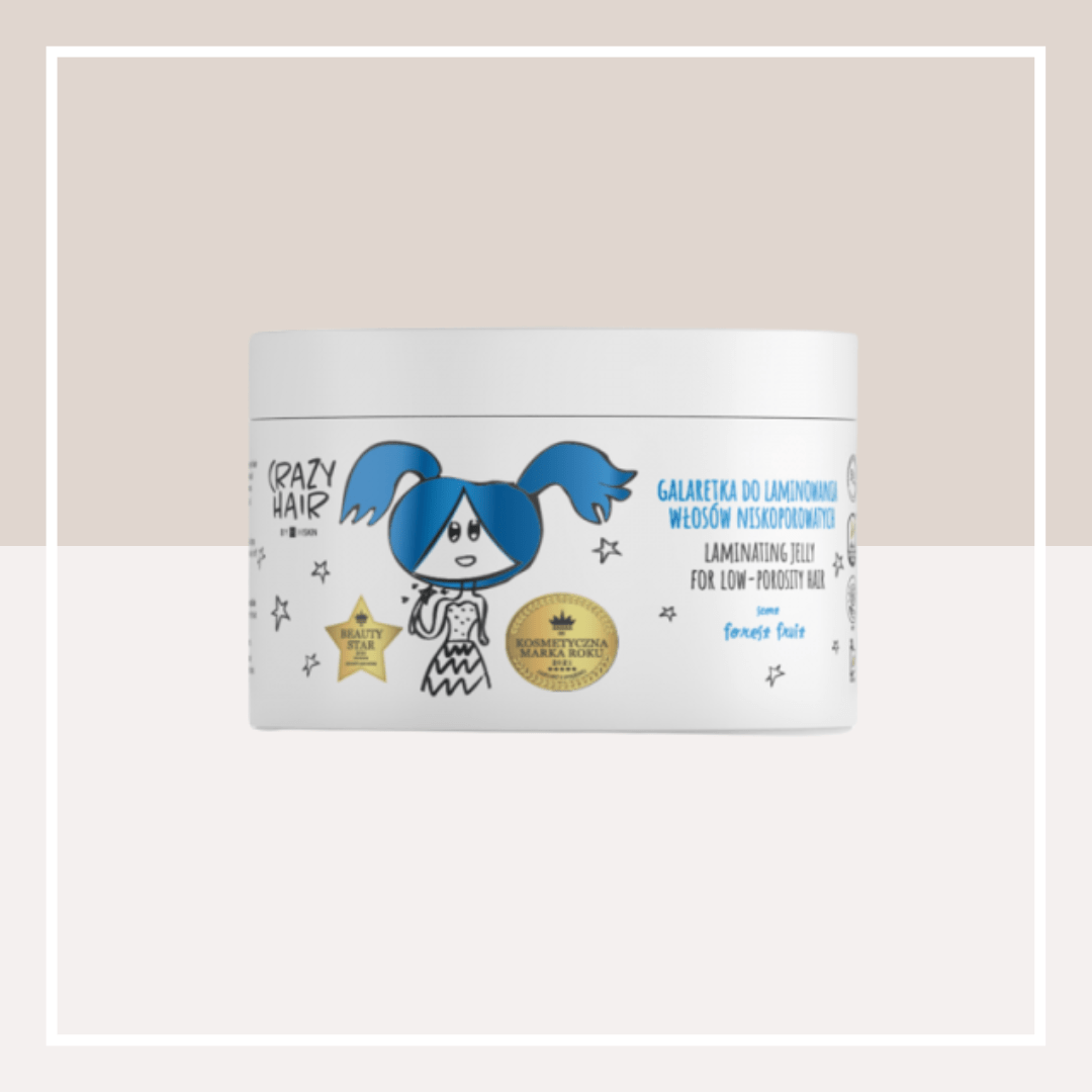 Crazy Hair Galaretka do Laminowania Włosów Niskoporowatych