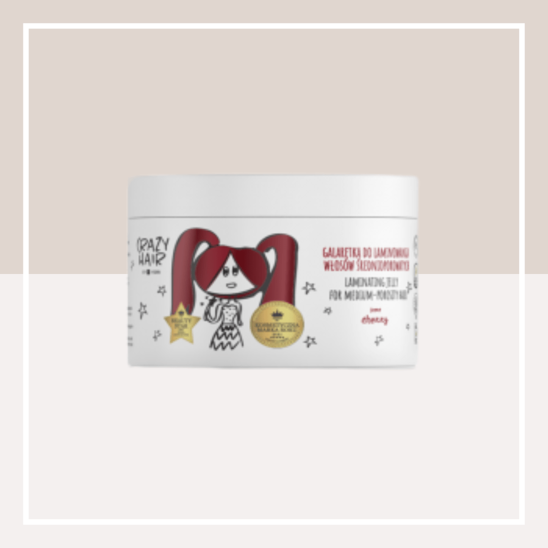 Crazy Hair Galaretka do Włosów Średnioporowatych