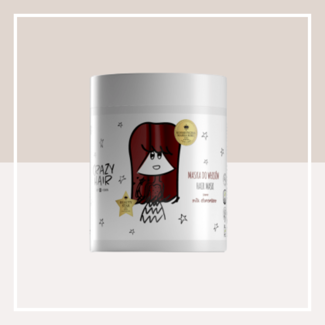 Crazy Hair - Maska do Włosów - Czekolada - 1000ml