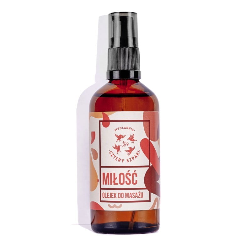 Cztery Szpaki - Body Massage Oil - Love - Vegan - 100ml