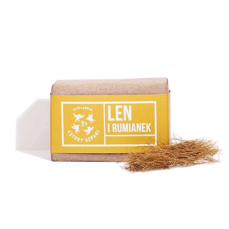 Cztery Szpaki - Linen and Chamomile Soap - 110g