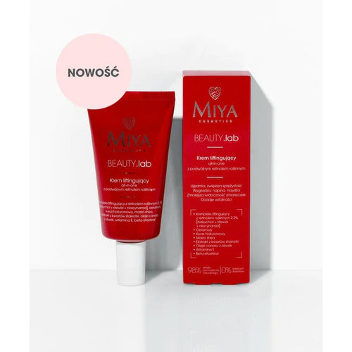 MIYA Cosmetics - BEAUTY.Lab Krem Liftingujący all-in-one z Podwójnym Retinolem Roślinnym - 40ml